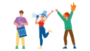 پیش‌نمایش فایل girl-fan-is-encouraging-his-team-10769562 از پک افراد ورزش
