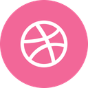 پیش‌نمایش فایل dribbble-2296078 از پک رسانه های اجتماعی