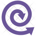 پیش‌نمایش فایل two-circling-arrows-1786063 از پک پیکان ها