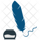 پیش‌نمایش فایل feather-with-ink-bottle-1818692 از پک ابزار طراحی
