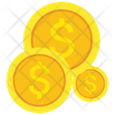 پیش‌نمایش فایل dollar-coins-1820925 از پک آیکون های وکتور کسب وکار / شرکتی