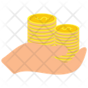 پیش‌نمایش فایل coins-stacked-on-a-hand-palm-1822992 از پک تجارت الکترونیک