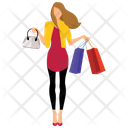 پیش‌نمایش فایل woman-shopping-1822952 از پک تجارت الکترونیک