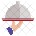 پیش‌نمایش فایل waiter-hand-holding-cloche-1836013 از پک غذاها