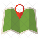 پیش‌نمایش فایل paper-map-with-pin-1839709 از پک نقشه و ناوبری