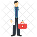 پیش‌نمایش فایل doctor-with-stethoscope-suitcase-1912454 از پک آیکون های وکتور پزشکی/سلامت
