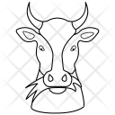 پیش‌نمایش فایل cowhead از پک جانور جی آی (LINE)