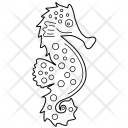 پیش‌نمایش فایل seahorse-2 از پک جانور جی آی (LINE)