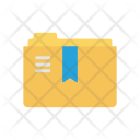 پیش‌نمایش فایل bookmark-folder-8 از پک کسب‌وکار و اداره – آیکن‌های فلت