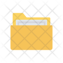 پیش‌نمایش فایل folder-1243 از پک کسب‌وکار و اداره – آیکن‌های فلت
