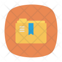پیش‌نمایش فایل bookmark-folder-9 از پک کسب‌وکار و اداره – سبک فلت گوشه‌گرد