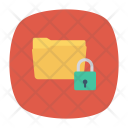 پیش‌نمایش فایل lock-folder-4 از پک کسب‌وکار و اداره – سبک فلت گوشه‌گرد