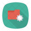 پیش‌نمایش فایل folder-configuration از پک کسب‌وکار و اداره – سبک فلت گوشه‌گرد سایه‌دار