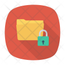 پیش‌نمایش فایل lock-folder-5 از پک کسب‌وکار و اداره – سبک فلت گوشه‌گرد سایه‌دار
