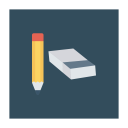 پیش‌نمایش فایل pencil-642 از پک کسب‌وکار و اداره – آیکن‌های فلت مربعی