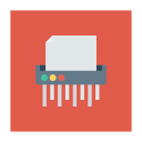 پیش‌نمایش فایل printer-466 از پک کسب‌وکار و اداره – آیکن‌های فلت مربعی