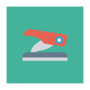 پیش‌نمایش فایل stapler-74 از پک کسب‌وکار و اداره – آیکن‌های فلت مربعی