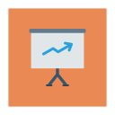پیش‌نمایش فایل analytics-870 از پک کسب‌وکار و اداره – آیکن‌های فلت مربعی