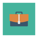 پیش‌نمایش فایل briefcase-594 از پک کسب‌وکار و اداره – آیکن‌های فلت مربعی