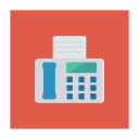 پیش‌نمایش فایل phone-1609 از پک کسب‌وکار و اداره – آیکن‌های فلت مربعی