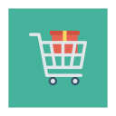 پیش‌نمایش فایل cart-472 از پک کسب‌وکار و اداره – آیکن‌های فلت مربعی