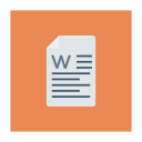 پیش‌نمایش فایل document-1127 از پک کسب‌وکار و اداره – آیکن‌های فلت مربعی
