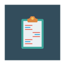 پیش‌نمایش فایل document-1128 از پک کسب‌وکار و اداره – آیکن‌های فلت مربعی