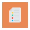 پیش‌نمایش فایل document-1130 از پک کسب‌وکار و اداره – آیکن‌های فلت مربعی
