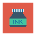 پیش‌نمایش فایل ink-65 از پک کسب‌وکار و اداره – آیکن‌های فلت مربعی