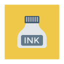 پیش‌نمایش فایل ink-bottle-8 از پک کسب‌وکار و اداره – آیکن‌های فلت مربعی