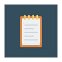پیش‌نمایش فایل list-247 از پک کسب‌وکار و اداره – آیکن‌های فلت مربعی