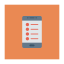 پیش‌نمایش فایل mobile-apps-1 از پک کسب‌وکار و اداره – آیکن‌های فلت مربعی