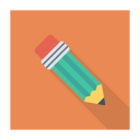پیش‌نمایش فایل pencil-646 از پک کسب‌وکار و اداره – سبک فلت مربعی سایه‌دار