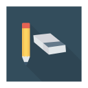 پیش‌نمایش فایل pencil-648 از پک کسب‌وکار و اداره – سبک فلت مربعی سایه‌دار
