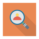 پیش‌نمایش فایل search-profile-2 از پک کسب‌وکار و اداره – سبک فلت مربعی سایه‌دار