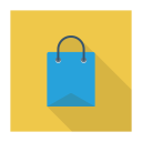 پیش‌نمایش فایل shopping-bag-31 از پک کسب‌وکار و اداره – سبک فلت مربعی سایه‌دار