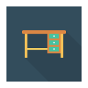 پیش‌نمایش فایل table-471 از پک کسب‌وکار و اداره – سبک فلت مربعی سایه‌دار