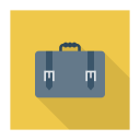 پیش‌نمایش فایل briefcase-600 از پک کسب‌وکار و اداره – سبک فلت مربعی سایه‌دار