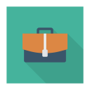 پیش‌نمایش فایل briefcase-603 از پک کسب‌وکار و اداره – سبک فلت مربعی سایه‌دار