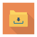 پیش‌نمایش فایل download-folder-21 از پک کسب‌وکار و اداره – سبک فلت مربعی سایه‌دار