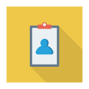 پیش‌نمایش فایل employee-details-5 از پک کسب‌وکار و اداره – سبک فلت مربعی سایه‌دار