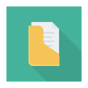 پیش‌نمایش فایل folder-1277 از پک کسب‌وکار و اداره – سبک فلت مربعی سایه‌دار