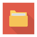 پیش‌نمایش فایل folder-1279 از پک کسب‌وکار و اداره – سبک فلت مربعی سایه‌دار