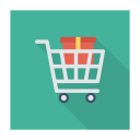 پیش‌نمایش فایل cart-474 از پک کسب‌وکار و اداره – سبک فلت مربعی سایه‌دار