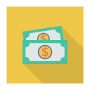 پیش‌نمایش فایل cash-992 از پک کسب‌وکار و اداره – سبک فلت مربعی سایه‌دار