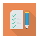 پیش‌نمایش فایل checklist-476 از پک کسب‌وکار و اداره – سبک فلت مربعی سایه‌دار