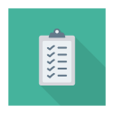 پیش‌نمایش فایل checklist-478 از پک کسب‌وکار و اداره – سبک فلت مربعی سایه‌دار