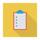 پیش‌نمایش فایل checklist-479 از پک کسب‌وکار و اداره – سبک فلت مربعی سایه‌دار