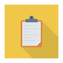 پیش‌نمایش فایل clipboard-491 از پک کسب‌وکار و اداره – سبک فلت مربعی سایه‌دار