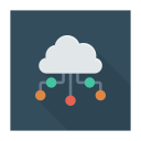 پیش‌نمایش فایل cloud-computing-24 از پک کسب‌وکار و اداره – سبک فلت مربعی سایه‌دار